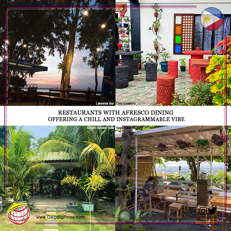 Restaurants with Alfresco Dining Outside Metro Manila