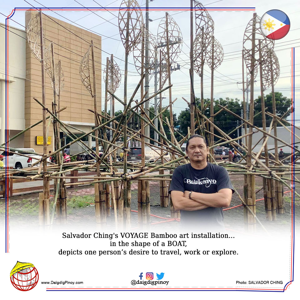 Salvador Ching’s Bamboo Art Installation VOYAGE