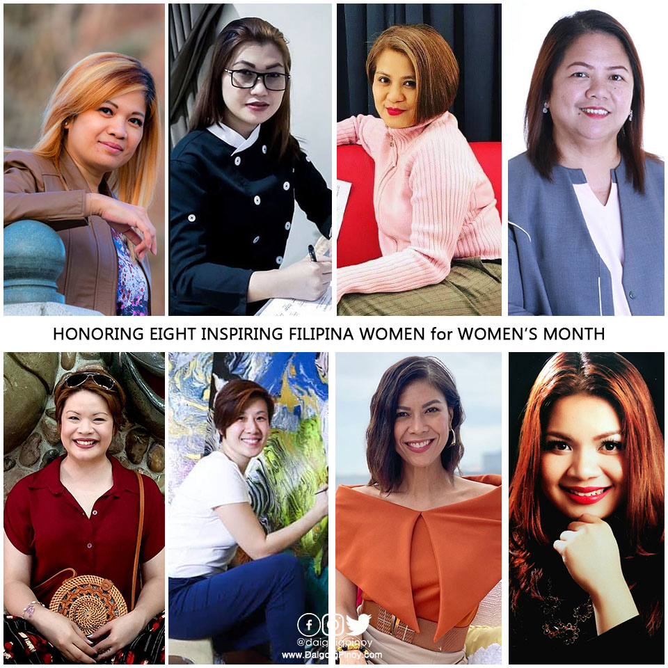 CELEBRATING WOMEN’S MONTH by Honoring 8 Inspiring Filipina Women