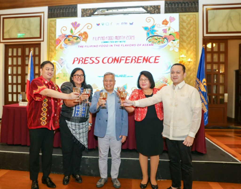 DOT Director Paulo Benito S. Tugbang, M.D., DA Assistant Secretary Atty. Genevieve E. Velicaria-Guevarra, NCCA Chairman and Executive Director Eric B. Zerrudo, Ph.D., NCCA Deputy Executive Director for Administration and Support Services Marichu G. Tellano, PCHM Founder/President Jose Antonio Miguel ‘Jam’ Melchor